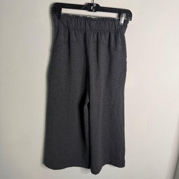 lululemon athletica Women's‎ Gray Hello Sunday Wide Leg Cropped Pants - Size 4 - Picture 3 of 5